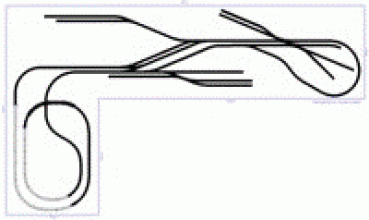 Roco H0 Geo-Line Gleisplan 400 X 320 cm